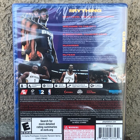 NBA 2k21 PlayStation 5 - Picture 2 of 2